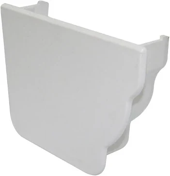 Floplast REN4 Niagara Right Internal Stopend White