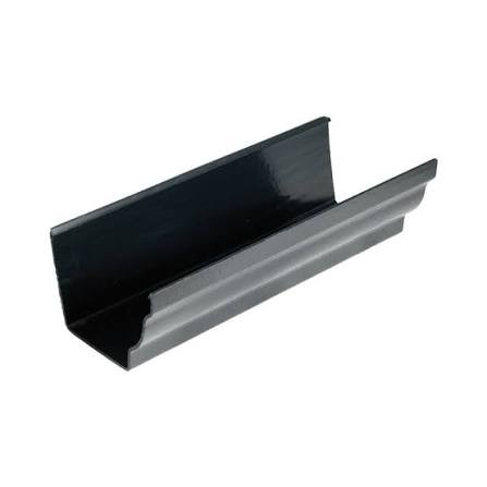 Floplast RGN4 Niagara 4m Gutter Black