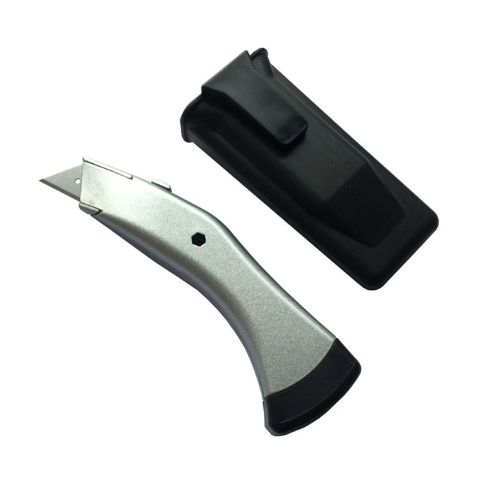 Retractable Utility Knife and Belt Holster
