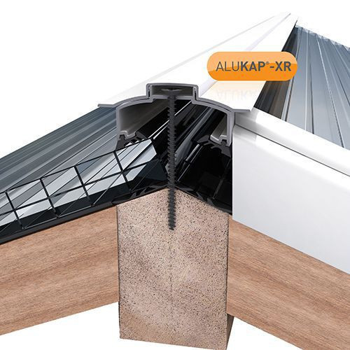 Alukap-XR Hip Bar 4.8m  No RG WH Alu E/Cap