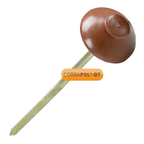 Corrapol-BT Brown Corrugated Bitumen Fixings 100Pk