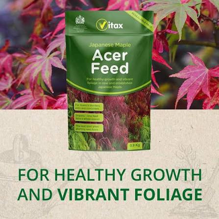 Vitax Japanese Maple Acer Feed 0.9kg Pouch