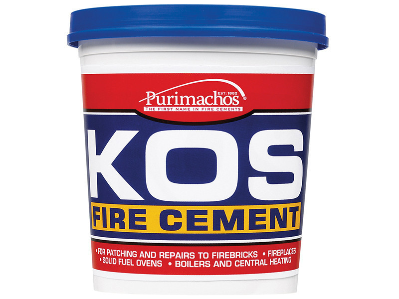 Everbuild KOS Fire Cement Black 500g