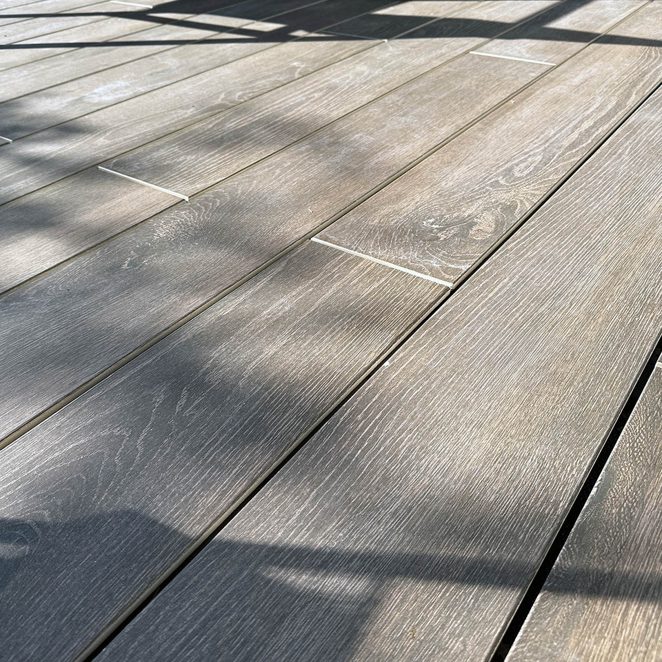 Fire Deck EXADECK Ceramic Decking - non-combustible garden decking