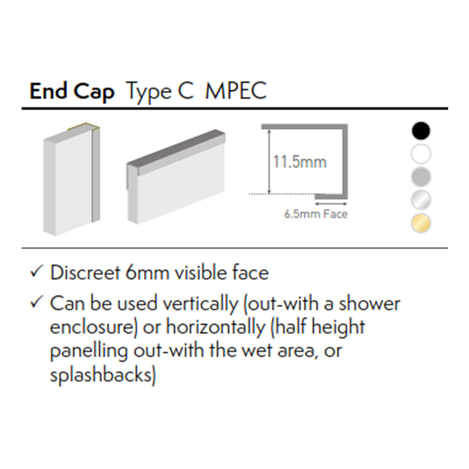 Multipanel Classic End Cap (Type C)