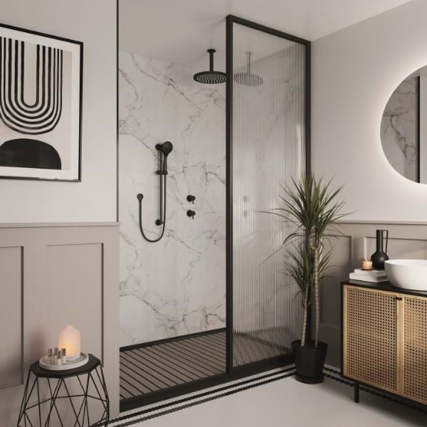 Multipanel Linda Barker Collection Calacatta Marble