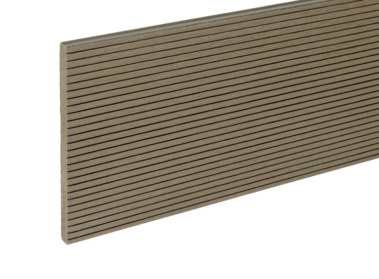 Cladco WPC Narrow Grooves Fascia Board Olive Green