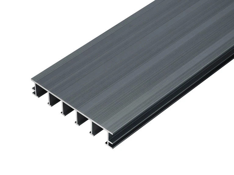 3.6m Aluminium Decking Board - Anthracite
