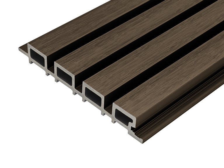 Cladco Walnut Slatted Cladding