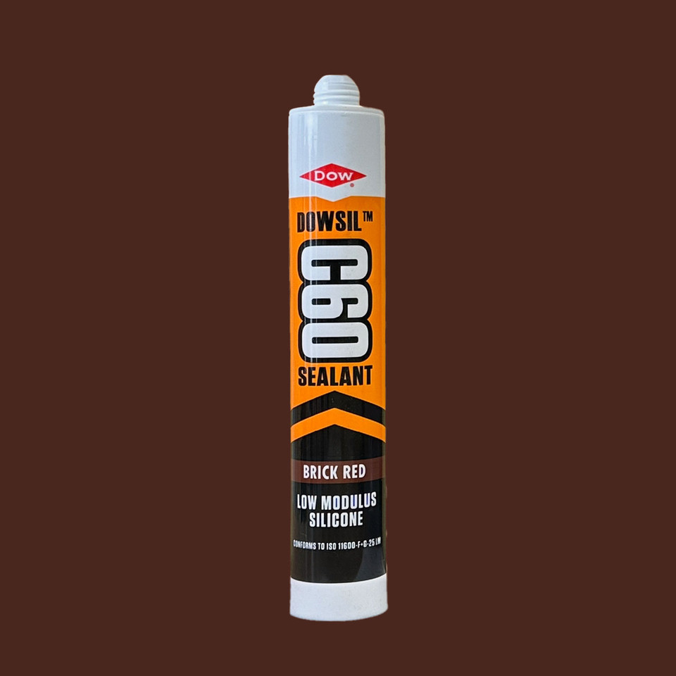 DOWSIL C60 Low Modulus Silicone Sealant Brick Red