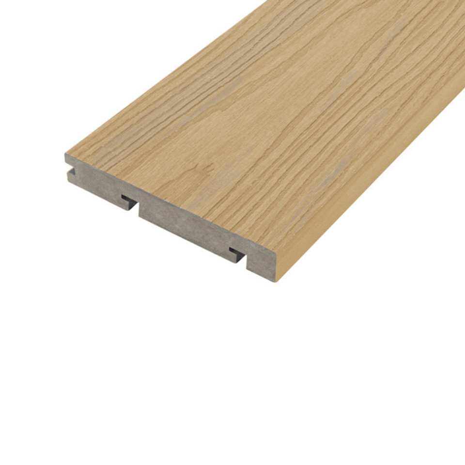 Cladco VersaDeck Bullnose Decking Board - Sandstone