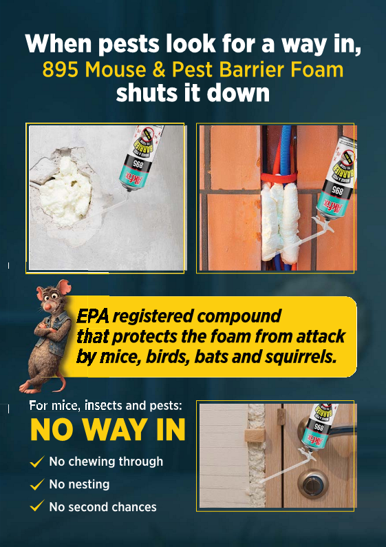 Mouse and Pest Barrier Foam 400ml