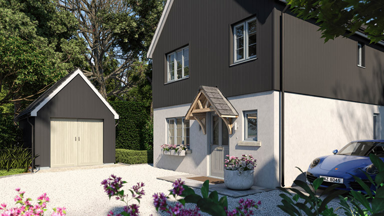 Cladco Smooth Composite Cladding - Charcoal