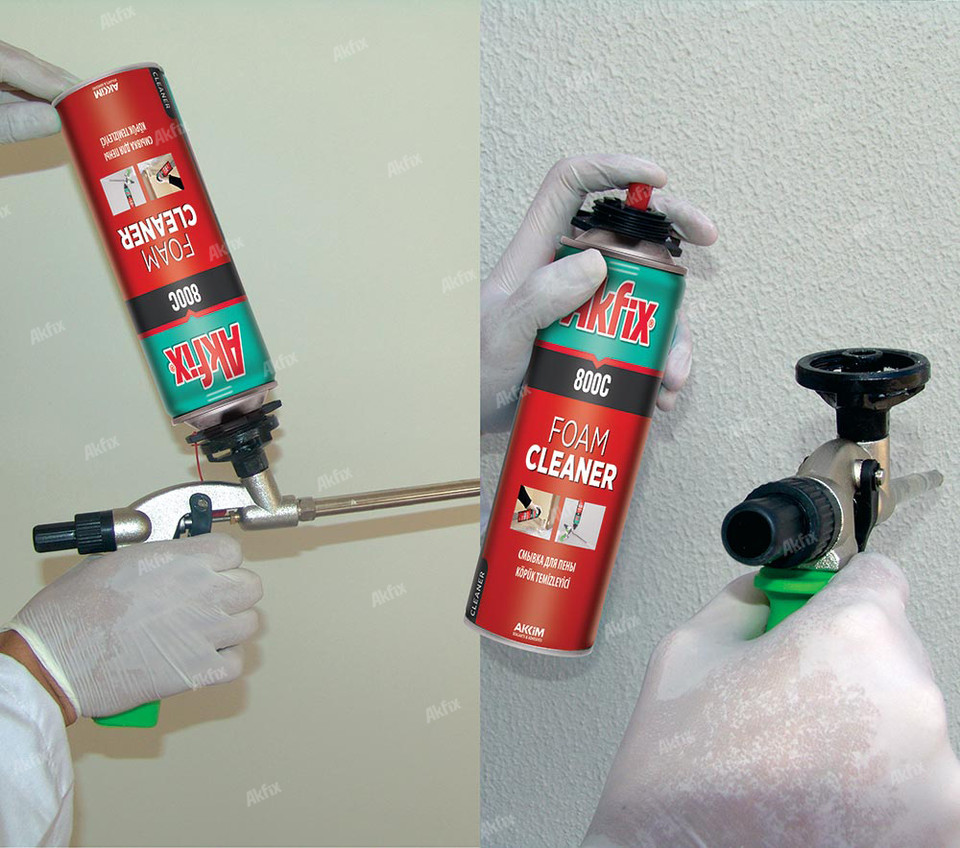 Akfix 800C - Gun & Foam Cleaner 500ml