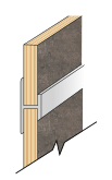 Fibo H-Joiner 2.4m - Aluminium