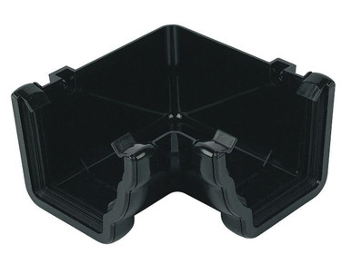 Floplast RAN1 Niagara 90Deg Internal Angle Black