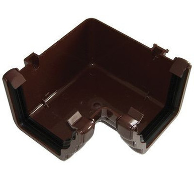 Floplast RAN1 Niagara 90Deg Internal Angle Brown