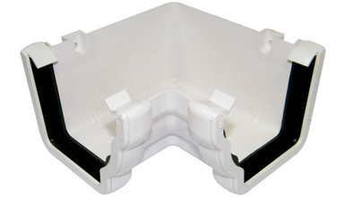 Floplast RAN1 Niagara 90Deg Internal Angle White