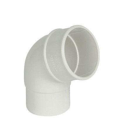 Floplast RB2 Round 112.5Deg Offset White