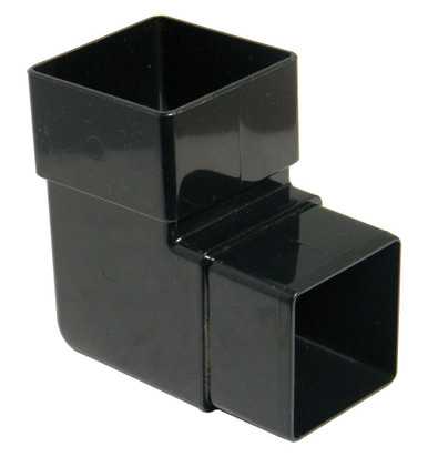 Floplast RBS1 Square 92.5Deg Offset Black