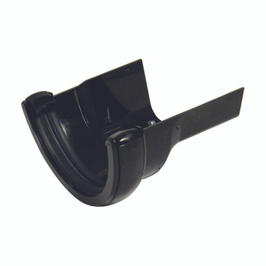 Floplast RD3 Round to Cast Iron Ogee R/H Black