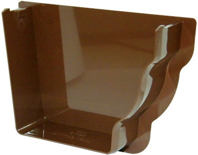 Floplast REN4 Niagara Right Internal Stopend Brown