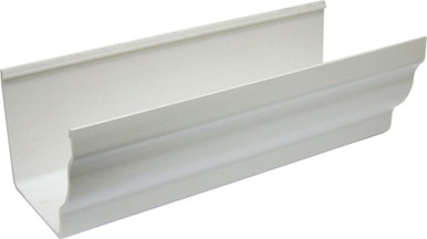 Floplast RGN4 Niagara 4m Gutter White