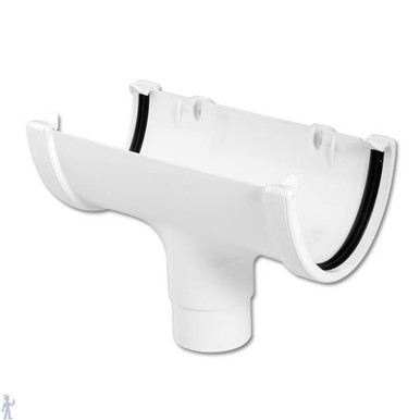 Floplast ROH1 Hi Cap Outlet White