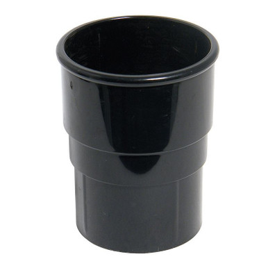 Floplast RS1 Round Pipe Socket Black