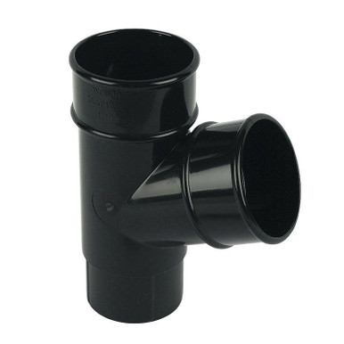 Floplast RY1 Round 112.5 Branch Black