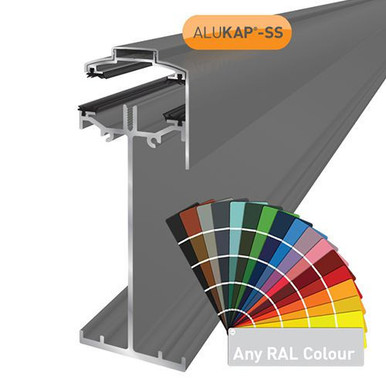 Alukap-SS High Span Gable Bar 6.0m PC