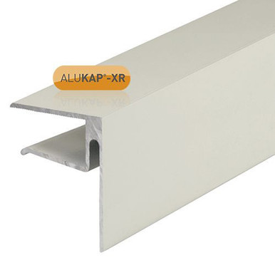 Alukap-XR 16mmEnd Stop Bar 3.6m White
