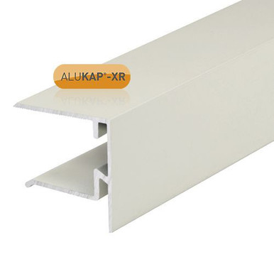 Alukap-XR 25mm End Stop Bar 3.6m White