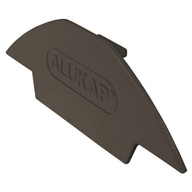 Alukap-XR Ridge Gable End Plate Brown