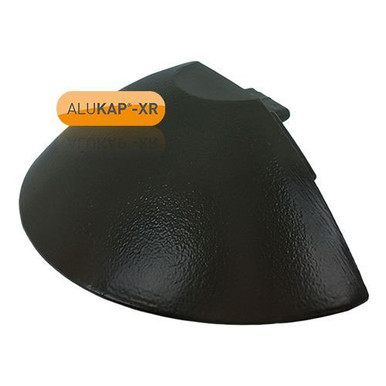 Alukap-XR Ridge Radius End Cap Brown