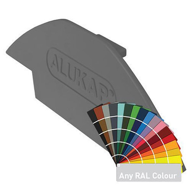 Alukap-XR Ridge Gable End Plate Powder Coated