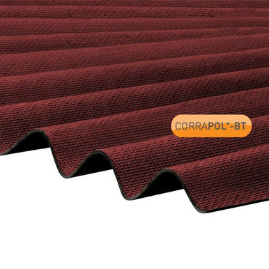 Corrapol-BT Red Corrugated Bitumen Sheet 930 X 2000mm