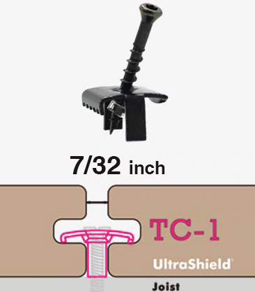UltraShield Locking Clips TC1 Pack of 50
