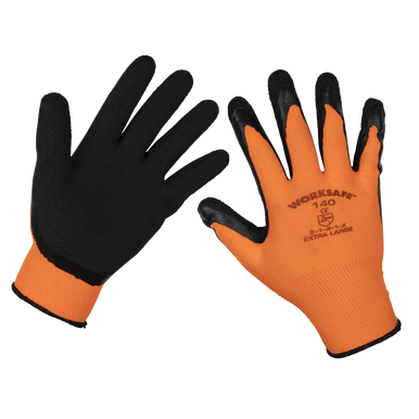 Sealey - Foam Latex Gloves X-Large Pair