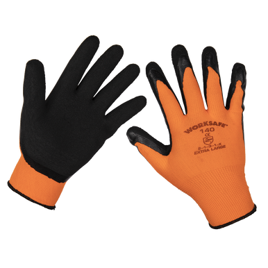 Sealey - Foam Latex Gloves X-Large Pack of 120 Pairs
