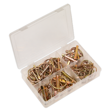 Sealey - Linch Pin Assortment 50pc Metric