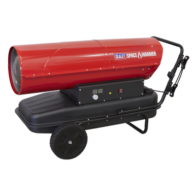 Sealey - Space Warmer Kerosene/Diesel Heater 340000Btu/hr with Wheels