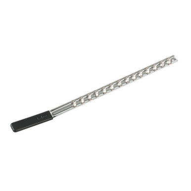 Sealey - Socket Retaining Rail with 14 Clips 1/4inchSq Drive