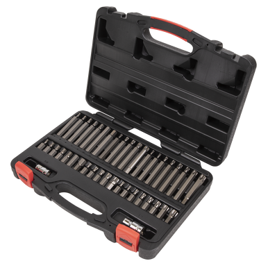 Sealey - TRX-Star/Hex/Spline Bit Set 42pc 3/8inch and 1/2inchSq Drive AK21942P