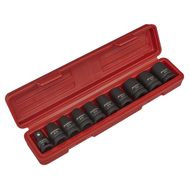 Sealey - Impact TRX-Star Female Socket Set 10pc 1/2inchSq Drive
