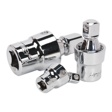 Sealey - Universal Joint Set 3pc