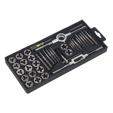 Sealey - Tap and Die Set 40pc Split Dies Metric