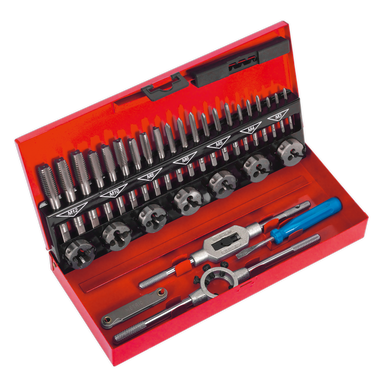 Sealey - Tap and Die Set 32pc Split Dies Metric