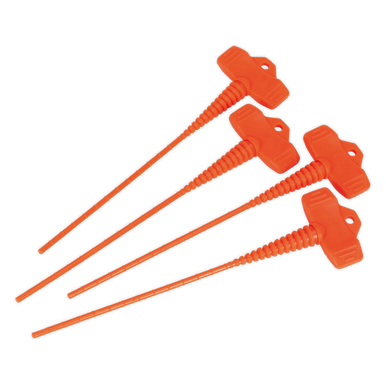 Sealey - Applicator Nozzle Stopper Pack of 4