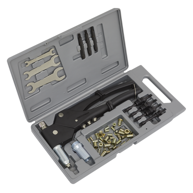 Sealey - Blind Nut and Stud Riveting Kit